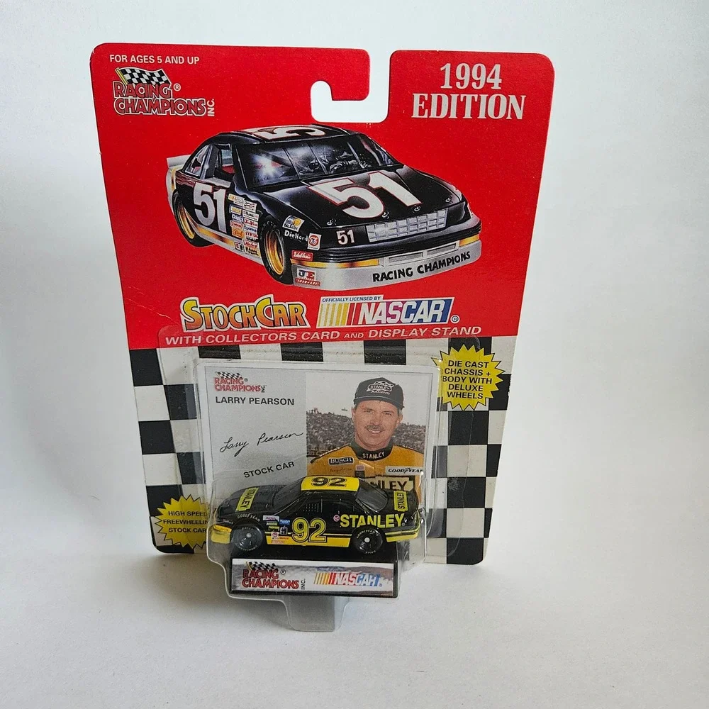 Racing Champions 1994 NASCAR Larry Pearson 92 Stanley Tools Diecast Car New